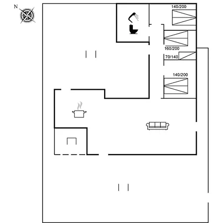 Casa vacanze Gunlef - 50m From The Sea By Interhome