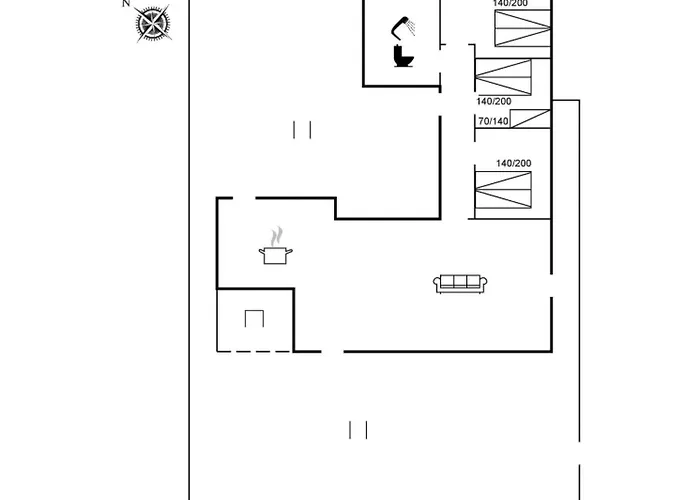別荘 Gunlef - 50m From The Sea By Interhome スベンボー